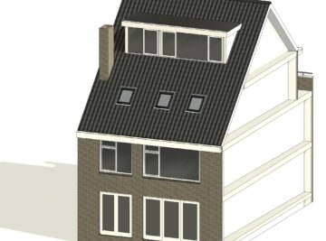 architect tekenbureau dakkapel zonnepanelen amsterdam bouwtekening